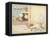 And the Dish Ran Away with the Spoon-Randolph Caldecott-Framed Stretched Canvas