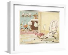 And the Dish Ran Away with the Spoon-Randolph Caldecott-Framed Photographic Print