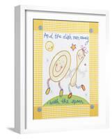 And the Dish Ran Away-Sophie Harding-Framed Giclee Print