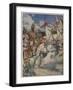 And the Egyptian Army Set Out-Tony Sarg-Framed Giclee Print