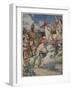 And the Egyptian Army Set Out-Tony Sarg-Framed Giclee Print