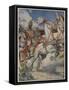 And the Egyptian Army Set Out-Tony Sarg-Framed Stretched Canvas