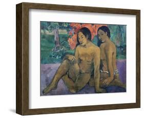 And the Gold of Their Bodies, 1901-Paul Gauguin-Framed Giclee Print