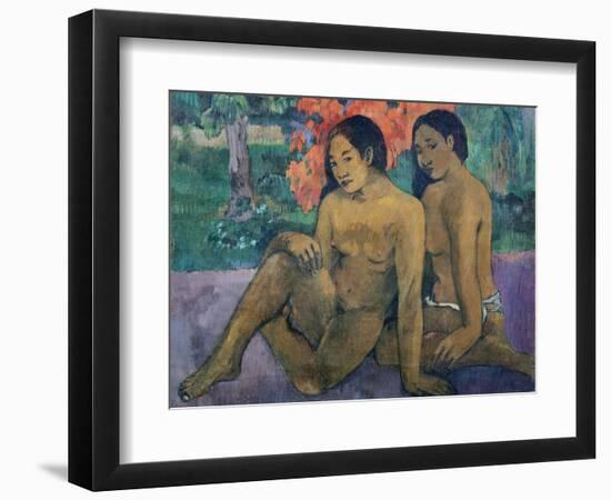 And the Gold of Their Bodies, 1901-Paul Gauguin-Framed Giclee Print