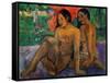 And the Gold of Their Bodies-Paul Gauguin-Framed Stretched Canvas