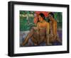 And the Gold of Their Bodies-Paul Gauguin-Framed Art Print