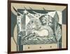 And the Lion Will Lie Down with the Lamb-Mary Kuper-Framed Premium Giclee Print