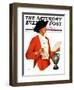 "And the Winner Is," Saturday Evening Post Cover, October 25, 1936-Penrhyn Stanlaws-Framed Giclee Print
