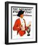 "And the Winner Is," Saturday Evening Post Cover, October 25, 1936-Penrhyn Stanlaws-Framed Giclee Print