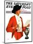 "And the Winner Is," Saturday Evening Post Cover, October 25, 1936-Penrhyn Stanlaws-Mounted Giclee Print