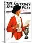 "And the Winner Is," Saturday Evening Post Cover, October 25, 1936-Penrhyn Stanlaws-Stretched Canvas