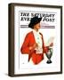"And the Winner Is," Saturday Evening Post Cover, October 25, 1936-Penrhyn Stanlaws-Framed Giclee Print