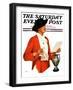 "And the Winner Is," Saturday Evening Post Cover, October 25, 1936-Penrhyn Stanlaws-Framed Giclee Print