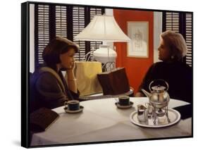 And Then She Said-Dale Kennington-Framed Stretched Canvas