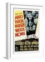 And Then There Were None, 1945-null-Framed Art Print