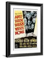 And Then There Were None, 1945-null-Framed Art Print