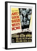 And Then There Were None, 1945-null-Framed Art Print