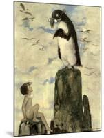And There He Saw the Last of the Gairfowl, from the Water Babies by Charles Kingsley, Pub. 1916 (Co-Jessie Willcox Smith-Mounted Giclee Print