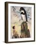 And There He Saw the Last of the Gairfowl, Illustration from 'The Water Babies' by Reverend…-Jessie Willcox-Smith-Framed Giclee Print