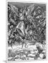 And There was War in Heaven-Albrecht Dürer-Mounted Art Print