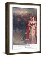 "And There Were Sudden Partings"-William Rainey-Framed Giclee Print