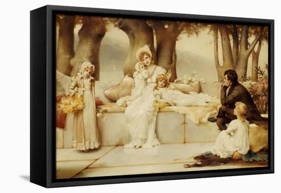 And They Lived Happily Ever After, 1894-John Brett-Framed Stretched Canvas