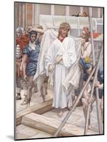And They Put Him in His Own Raiment for 'The Life of Christ'-James Jacques Joseph Tissot-Mounted Giclee Print