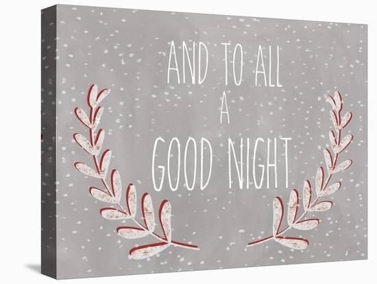 And to all a good night-Erin Clark-Stretched Canvas