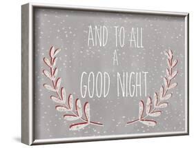 And to all a good night-Erin Clark-Framed Giclee Print