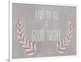 And to all a good night-Erin Clark-Framed Giclee Print