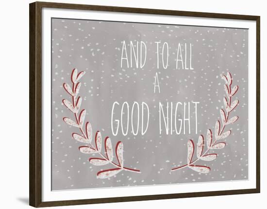 And to all a good night-Erin Clark-Framed Premium Giclee Print