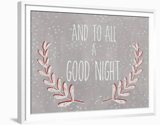 And to all a good night-Erin Clark-Framed Premium Giclee Print