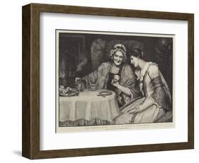 And True Love Knots Lurked in the Bottom of Every Teacup-George Sheridan Knowles-Framed Giclee Print