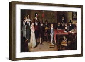 And When Did You Last See Your Father?, 1878-William Frederick Yeames-Framed Giclee Print