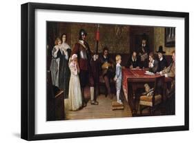 And When Did You Last See Your Father?, 1878-William Frederick Yeames-Framed Giclee Print