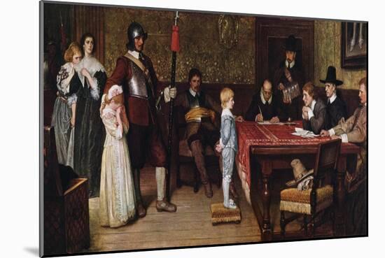 And When Did You Last See Your Father?, 1878-William Frederick Yeames-Mounted Giclee Print