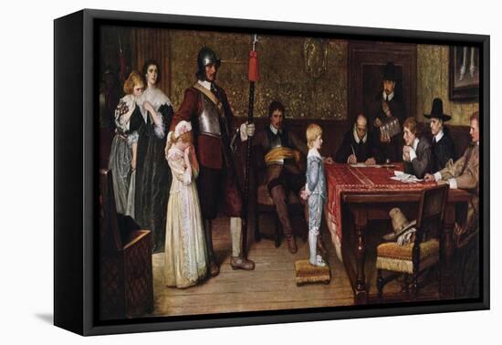 And When Did You Last See Your Father?, 1878-William Frederick Yeames-Framed Stretched Canvas