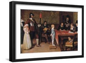 And When Did You Last See Your Father?-William Frederick Yeames-Framed Giclee Print