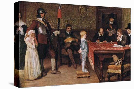 And When Did You Last See Your Father?-William Frederick Yeames-Stretched Canvas