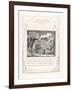 And When They Lifted Up their Eyes Afar Off, 1825-William Blake-Framed Giclee Print