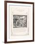 And When They Lifted Up their Eyes Afar Off, 1825-William Blake-Framed Giclee Print