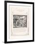 And When They Lifted Up their Eyes Afar Off, 1825-William Blake-Framed Giclee Print