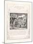 And When They Lifted Up their Eyes Afar Off, 1825-William Blake-Mounted Giclee Print