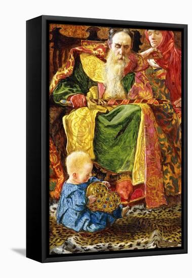 And Who Knoweth Whether He Shall Be Wise Man or a Fool, 1901-John Byam Liston Shaw-Framed Stretched Canvas