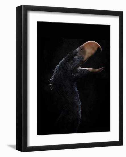 Andalgalornis Steulleti, a Flightless Predatory Bird-null-Framed Art Print