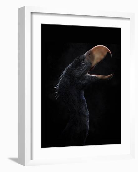 Andalgalornis Steulleti, a Flightless Predatory Bird-null-Framed Art Print