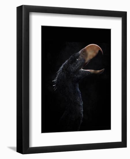 Andalgalornis Steulleti, a Flightless Predatory Bird-null-Framed Art Print