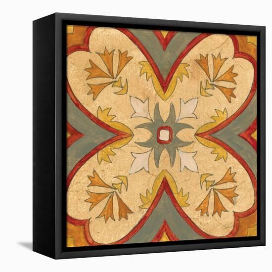 Andalucia Tiles H Color-Silvia Vassileva-Framed Stretched Canvas