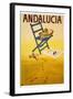 Andalucia Travel Poster-null-Framed Giclee Print