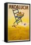 Andalucia Travel Poster-null-Framed Stretched Canvas